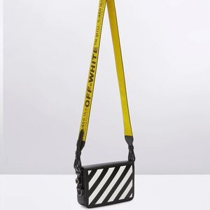 OFF-WHITE Diag Mini Flap Bag